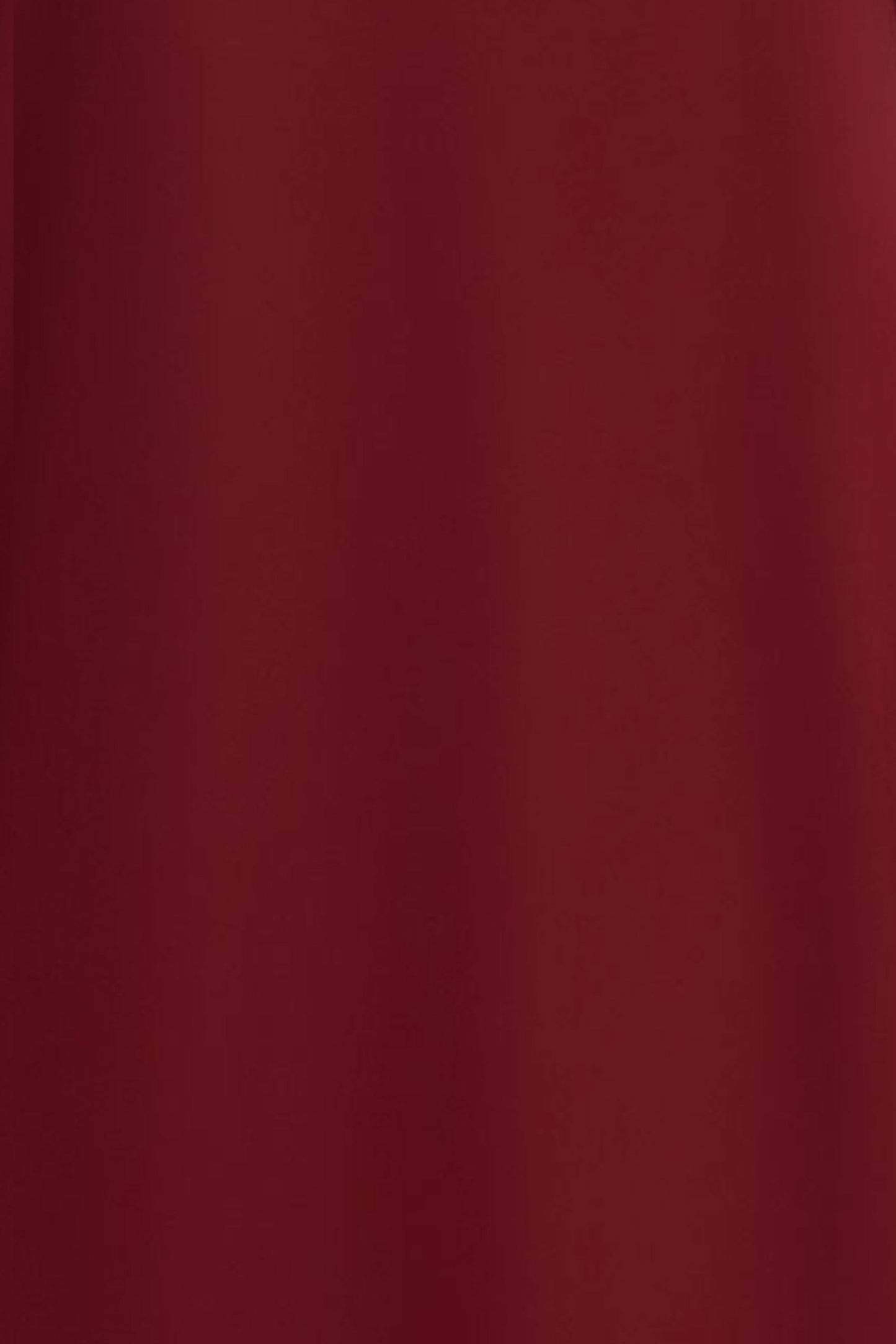Adella | Burgundy Satin Feather-Trim Maxi Dress