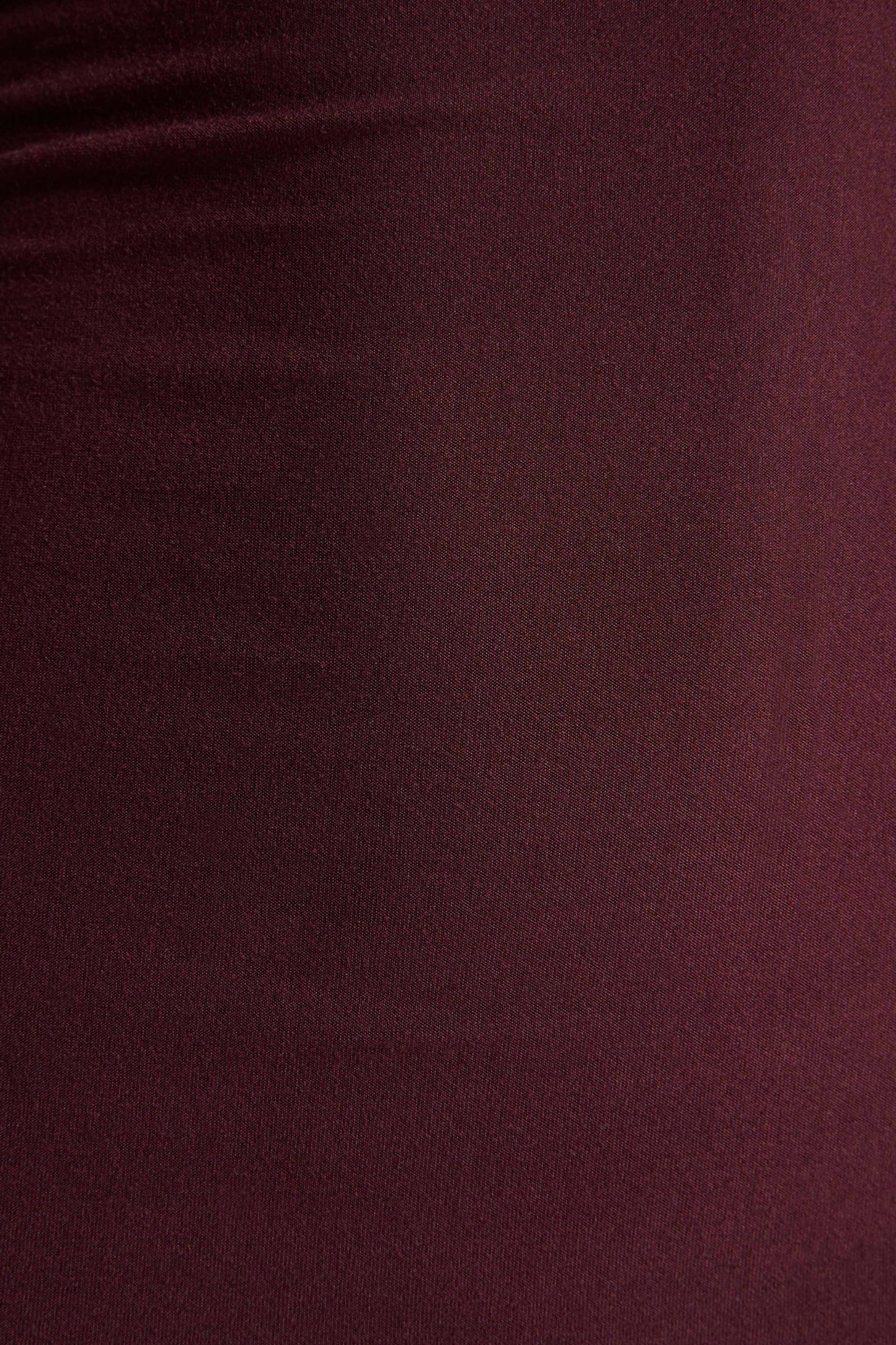 Salome | Chocolate Brown Twisted Asymmetric Midi Dress