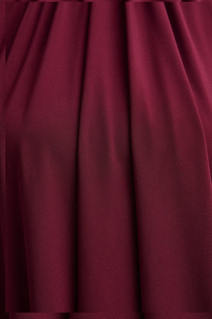 Jadzia | Burgundy Halter-Neck Jumpsuit