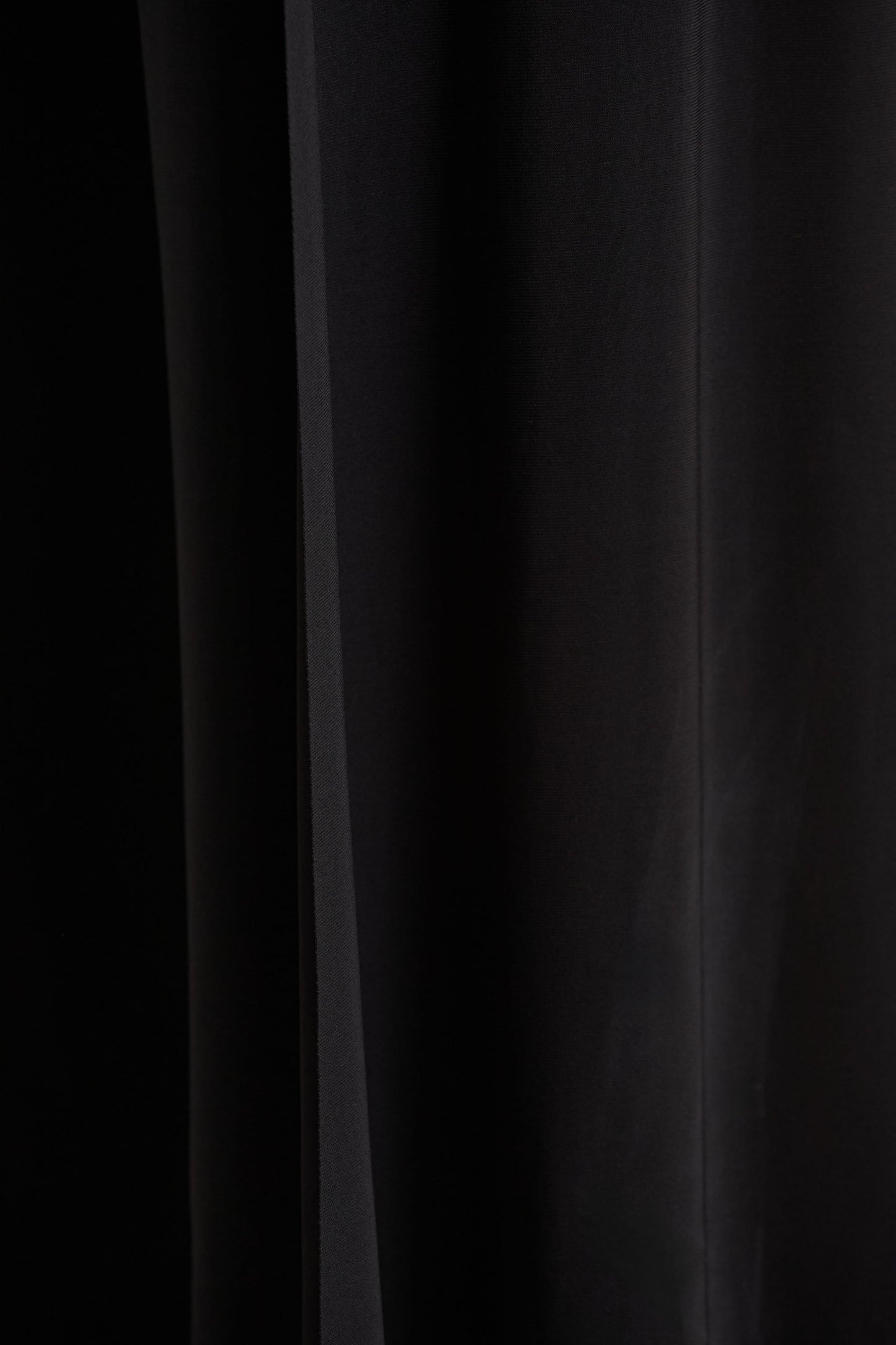 Zara | Black Square-Neck Jumpsuit With Cape Sleeves